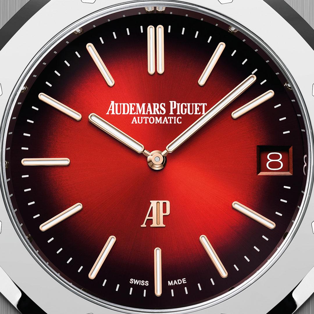 Audemars Piguet Royal Oak Jumbo Extra-Thin Titanium ref. 16202XT.OO.1240XT.01 dial