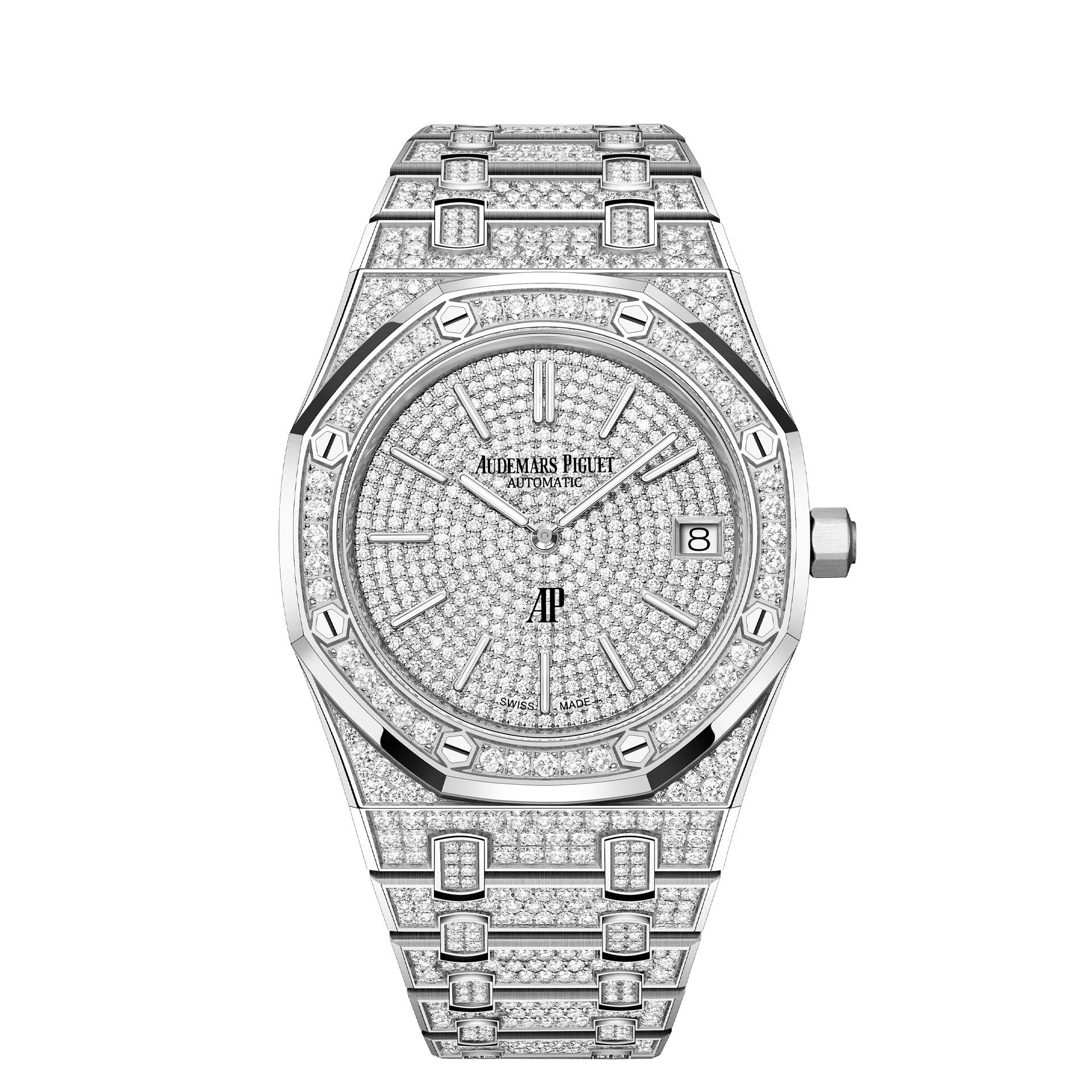 Audemars Piguet Royal Oak Jumbo Extra Thin Fully Set Your Watch Hub