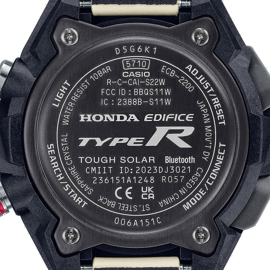 Casio EDIFICE x Honda TYPE R Edition Watch Info