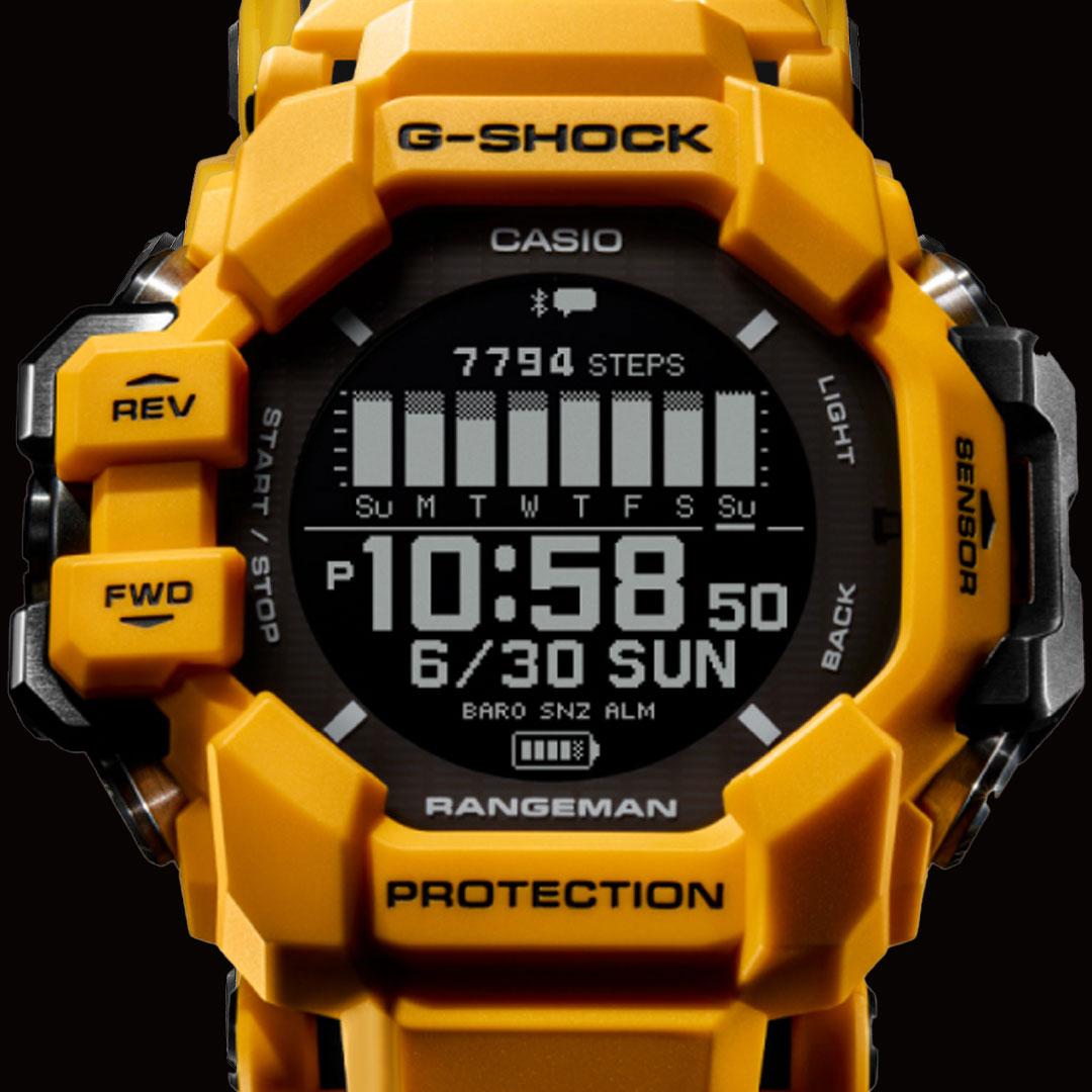 Casio G-Shock Rangeman GPR-H1000 dial