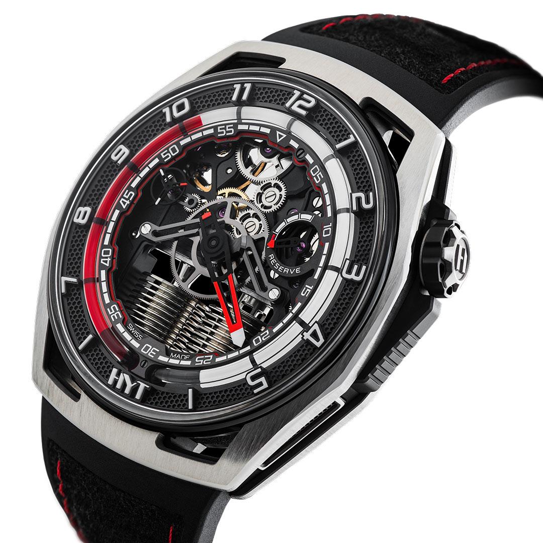 HYT Hastroid Silver Red ref. H03061-A top