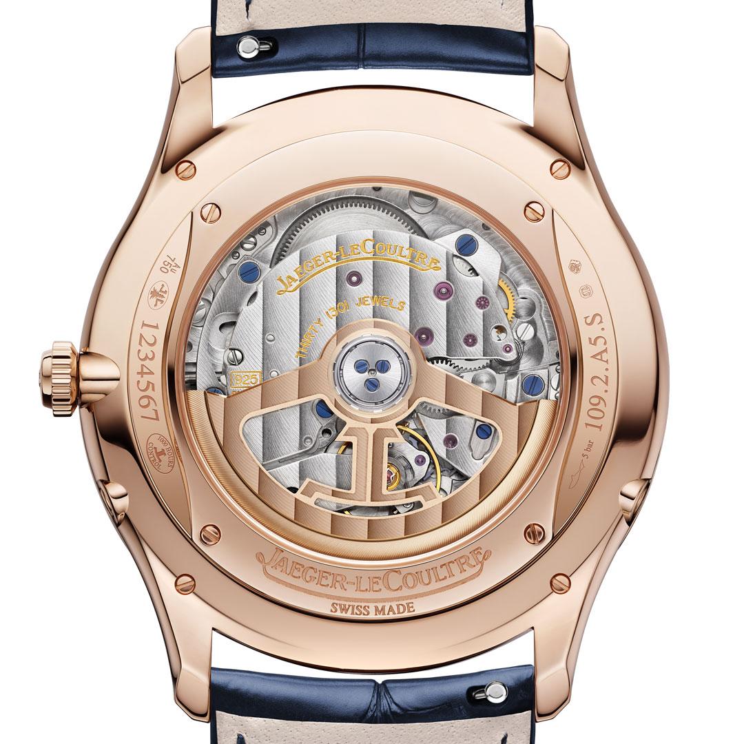 Jaeger-LeCoultre Master Ultra Thin Moon Pink Gold ref. Q1362580 back