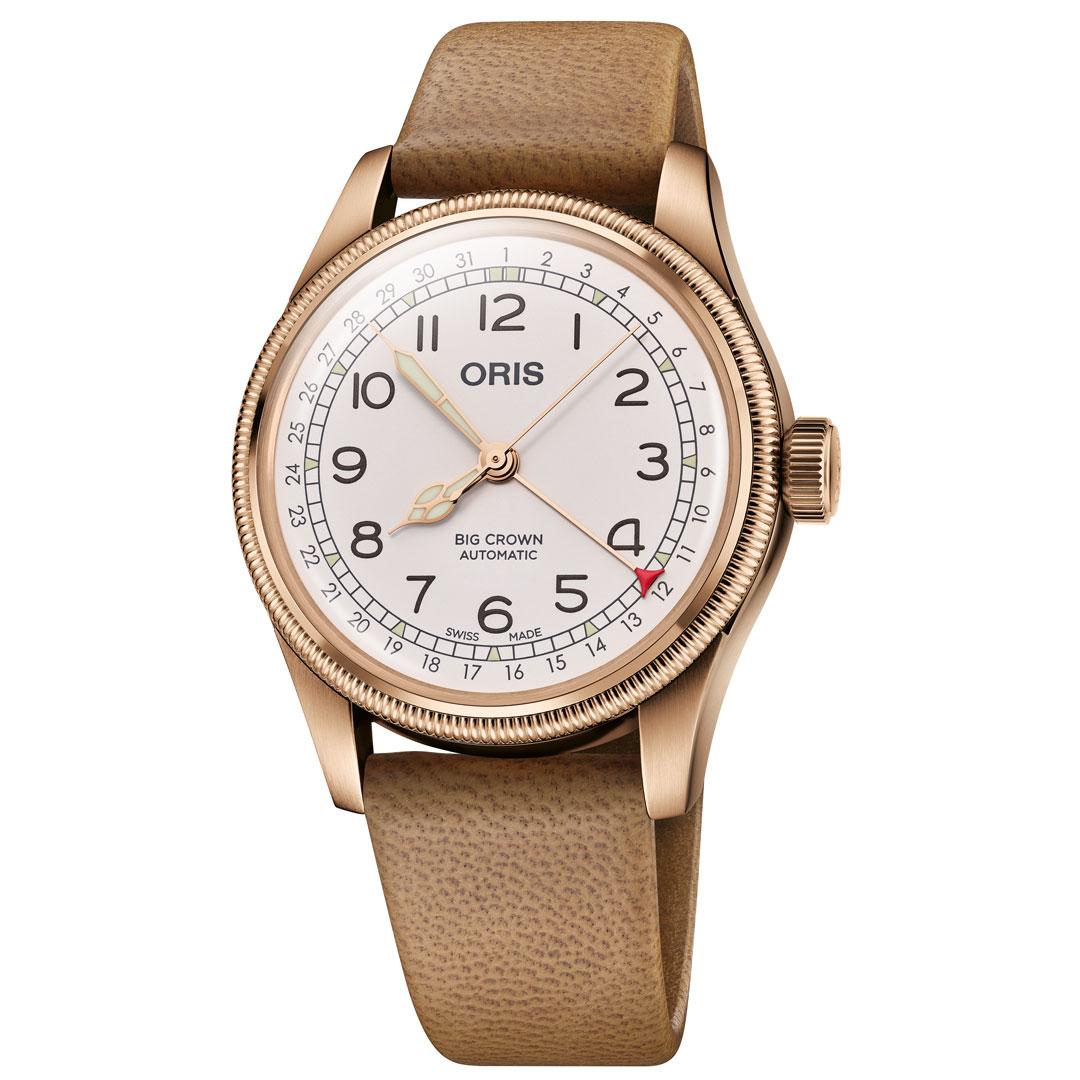 Oris Father Time Limited Edition ref. 01 754 7741 3161 leather strap