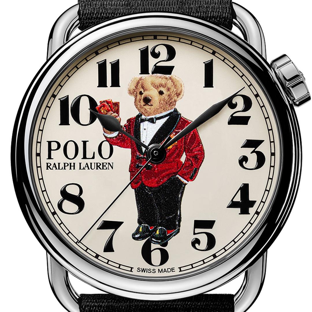 Ralph Lauren Lunar New Year Polo Bear Watch ref. 472942830001 dial