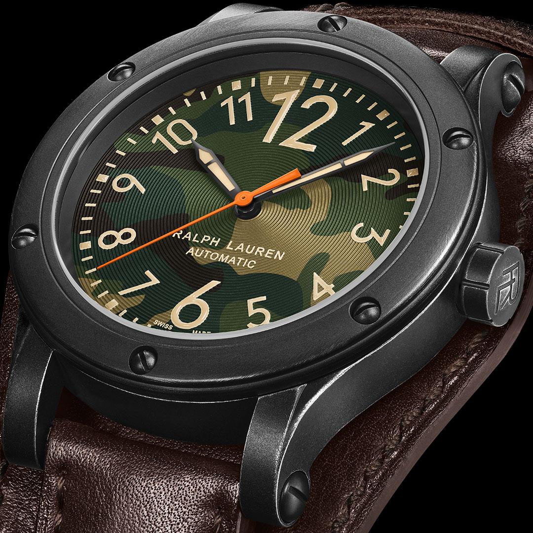 Ralph Lauren Safari Chronometer 42 mm ref. 468921269002 camo side