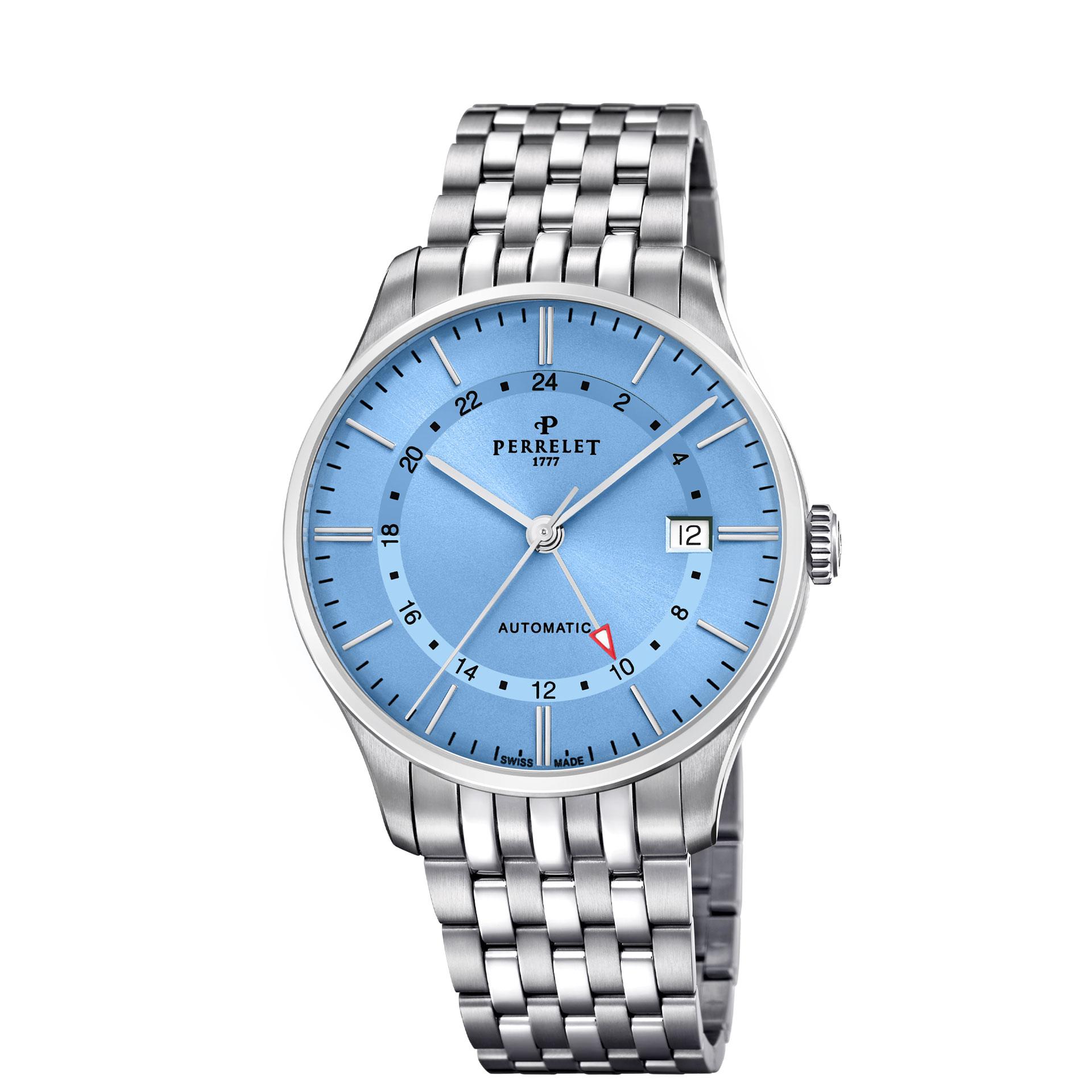 Perrelet Weekend GMT Ice Blue