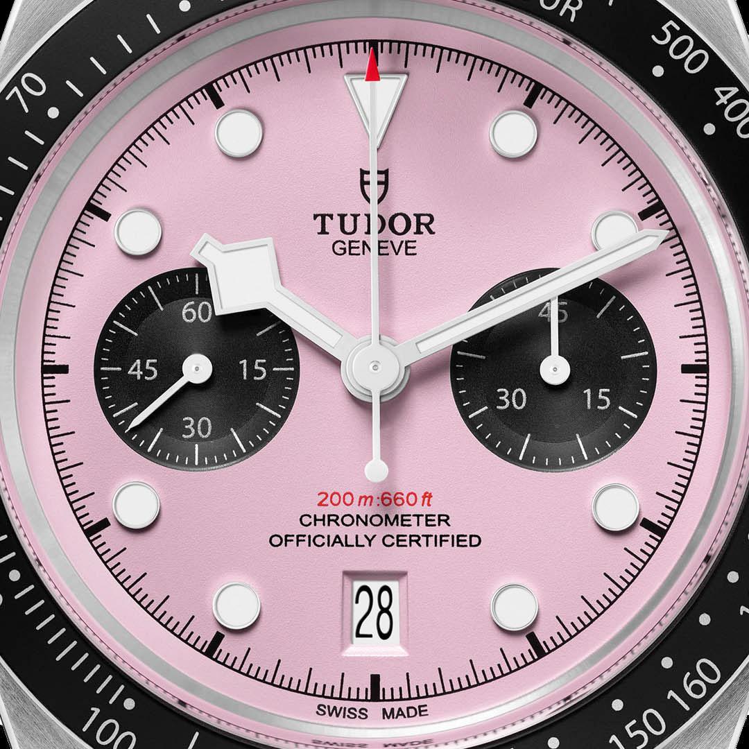 Tudor Black Bay Chrono Pink dial