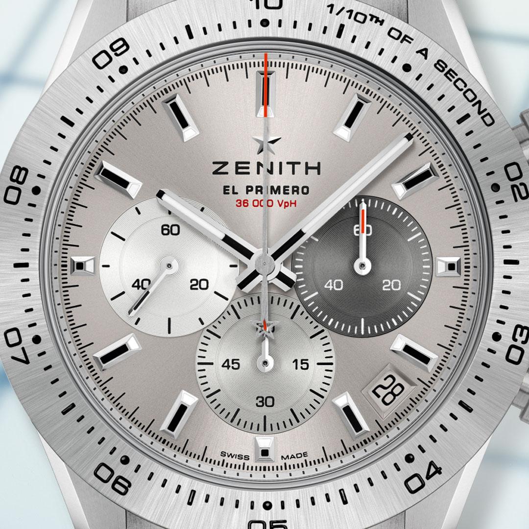 Zenith Chronomaster Sport Titanium ref. 95.3100.3600/39 dial