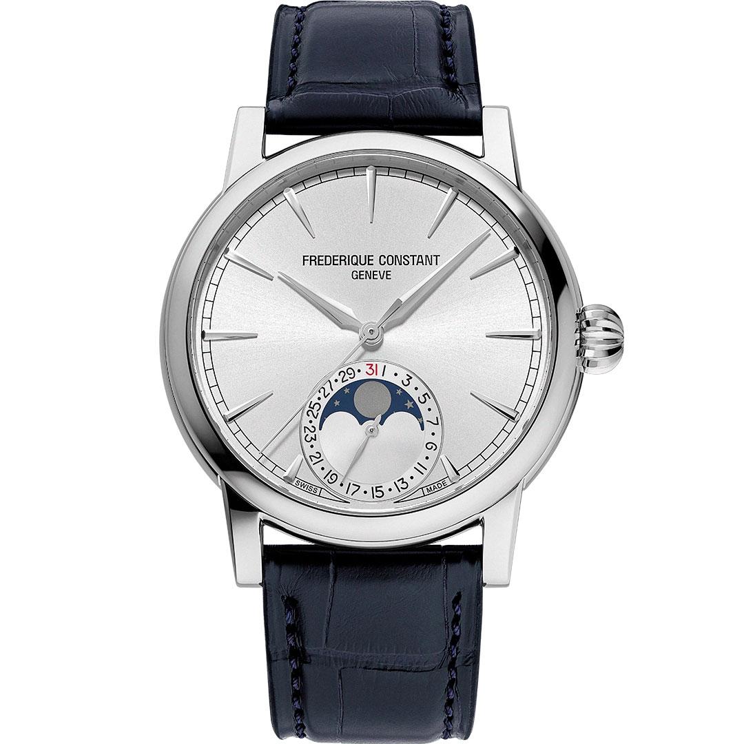 Frederique Constant Classic Moonphase Date Manufacture ref. FC-716S3H6 silver dial