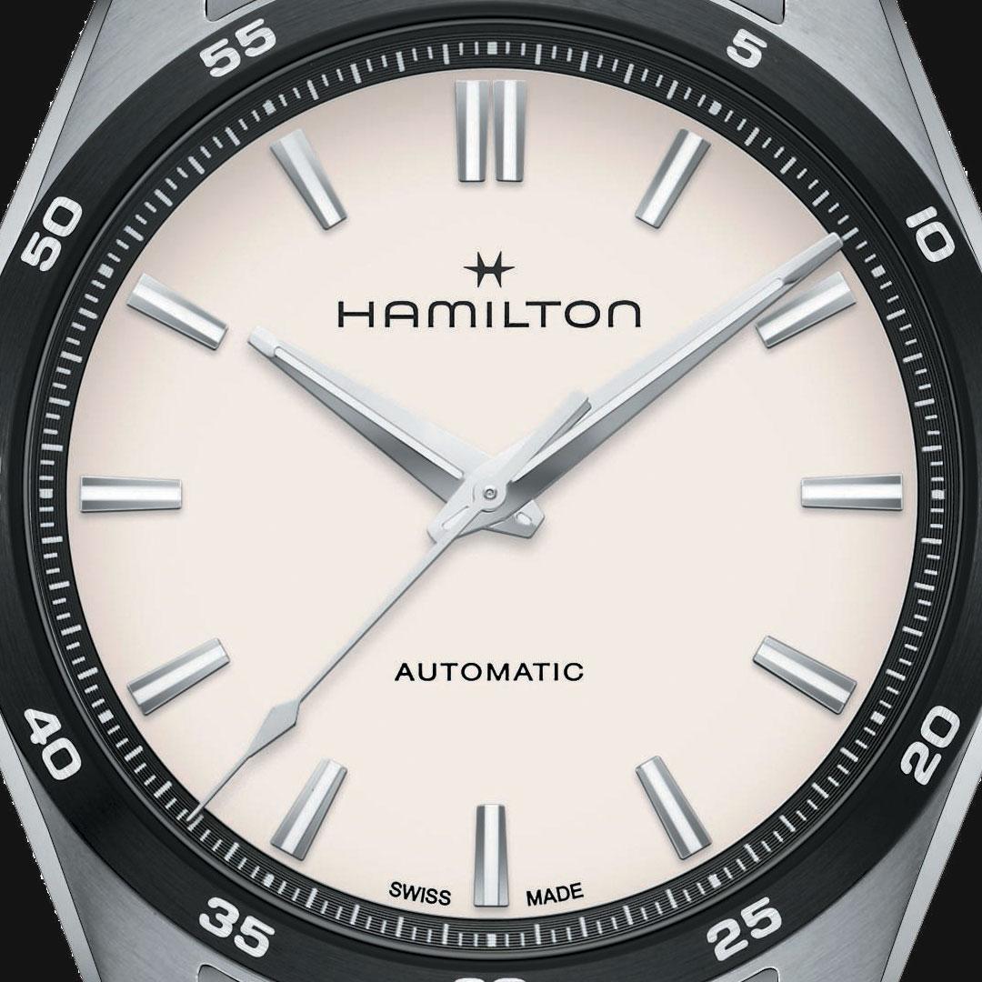 Hamilton Jazzmaster Performer Automatic 38mm ref. H36205110 white dial