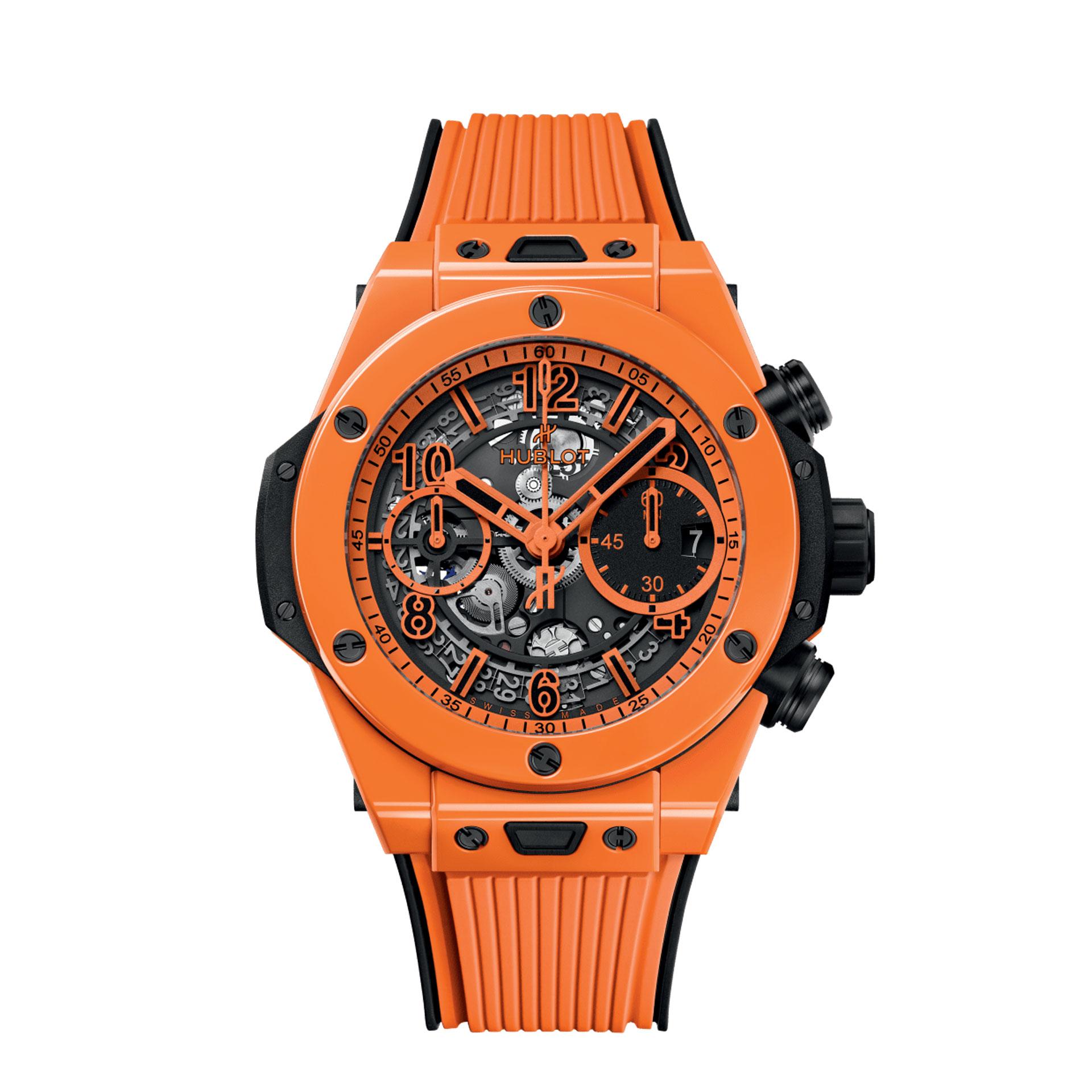 オンラインショップ Bang Big Hublot Unico 441.CU.5910.RX ref. Ceramic Orange その他