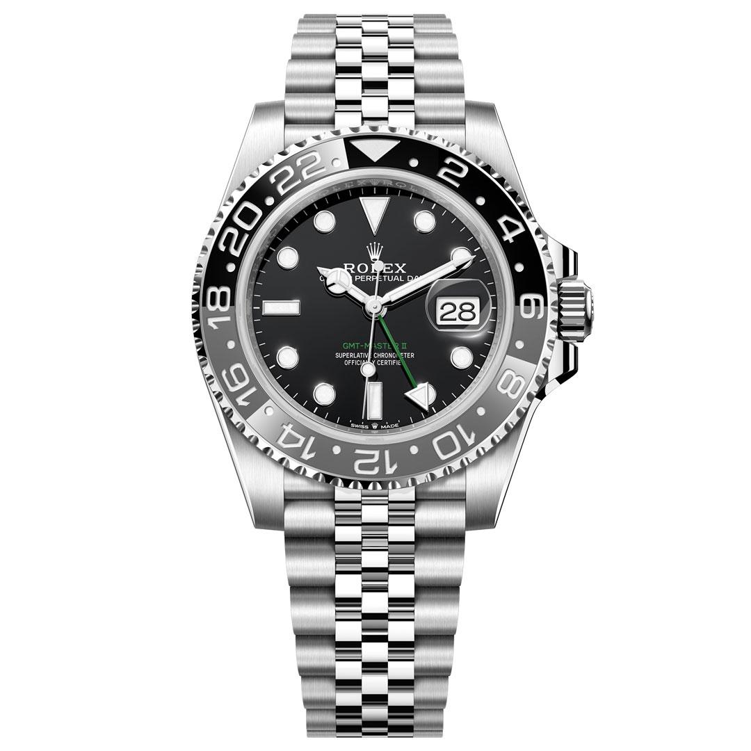 Rolex GMT-Master II Grey-Black ref. 126710GRNR-0003 Jubilee 5-link bracelet