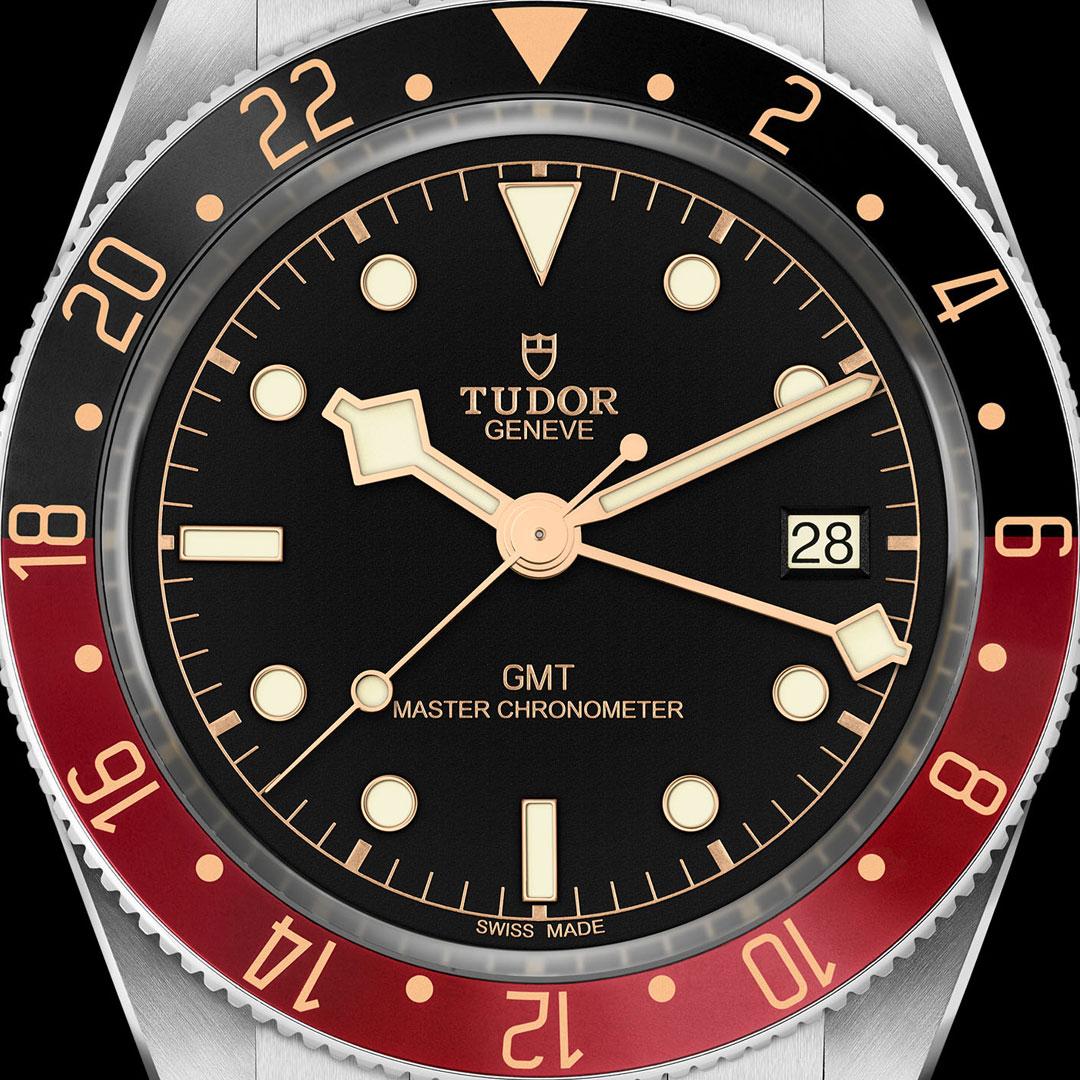 Tudor Black Bay 58 GMT Burgundy-Black ref. 7939G1A0NRU coke bezel dial