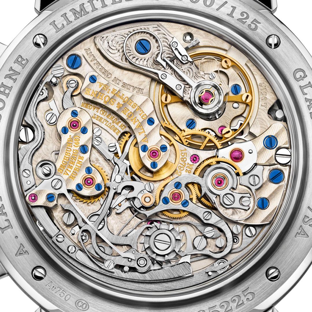A. Lange & Sohne Datograph Up-Down White Gold ref. 405.028 back