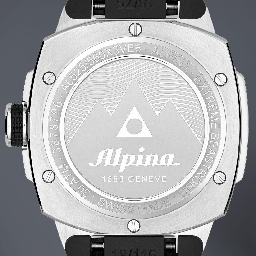 Alpina Seastrong Diver Extreme Automatic GMT ref. AL-560 back