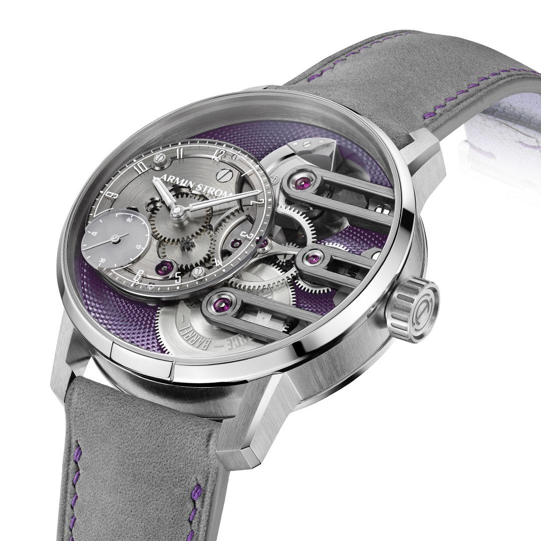 Armin Strom Gravity Equal Force Ultimate Sapphire Purple ref. ST24-GEF.SA.AC.M.A7.FC side