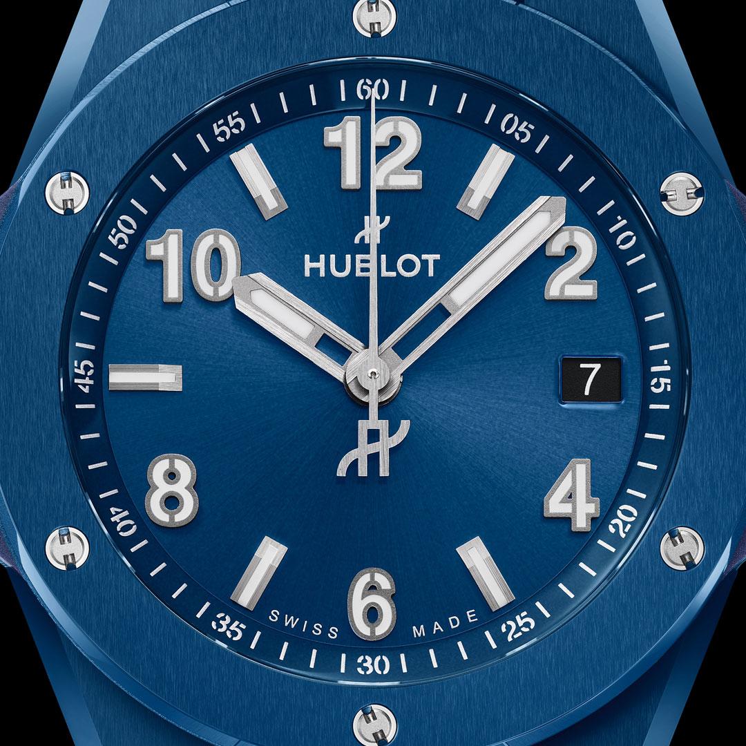 Hublot Integrated Time Only 38 mm ref. 457 dial