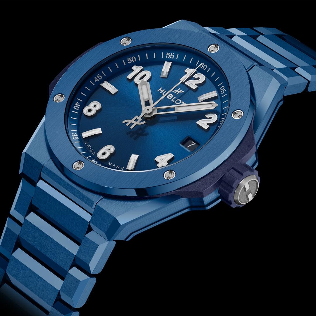 Hublot Integrated Time Only 38 mm ref. 457 side