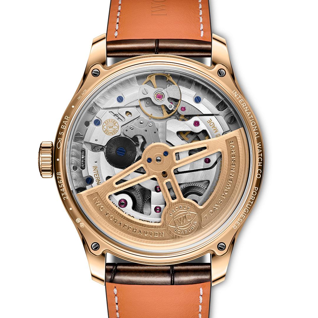 IWC Portugieser Perpetual Calendar 44 ref. IW5037 gold back