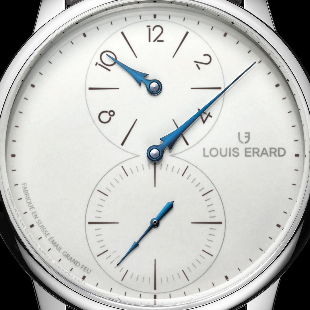 Louis Erard Le Regulateur Grand Feu Enamel ref. 85248AA54.BVA153 dial