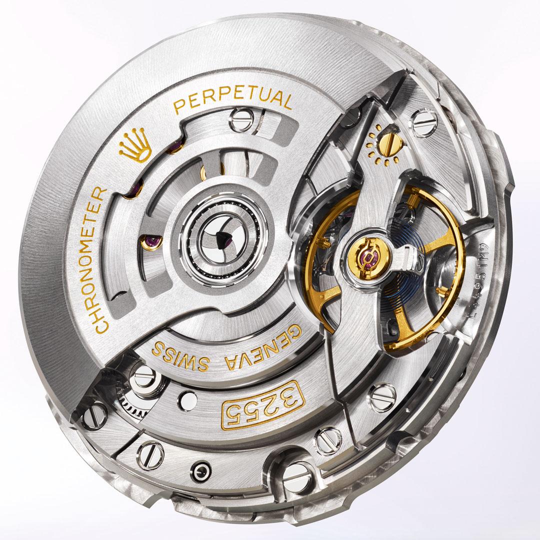 Rolex Oyster Perpetual Day-Date 40 ref. 228235-0055 Everose gold / slate ombré caliber 3255