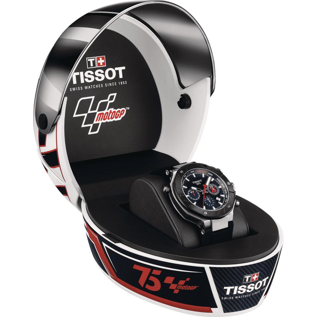Tissot T-Race MotoGP Automatic Chronograph 2024 Limited Edition ref. T141.427.27.041.00 helmet box