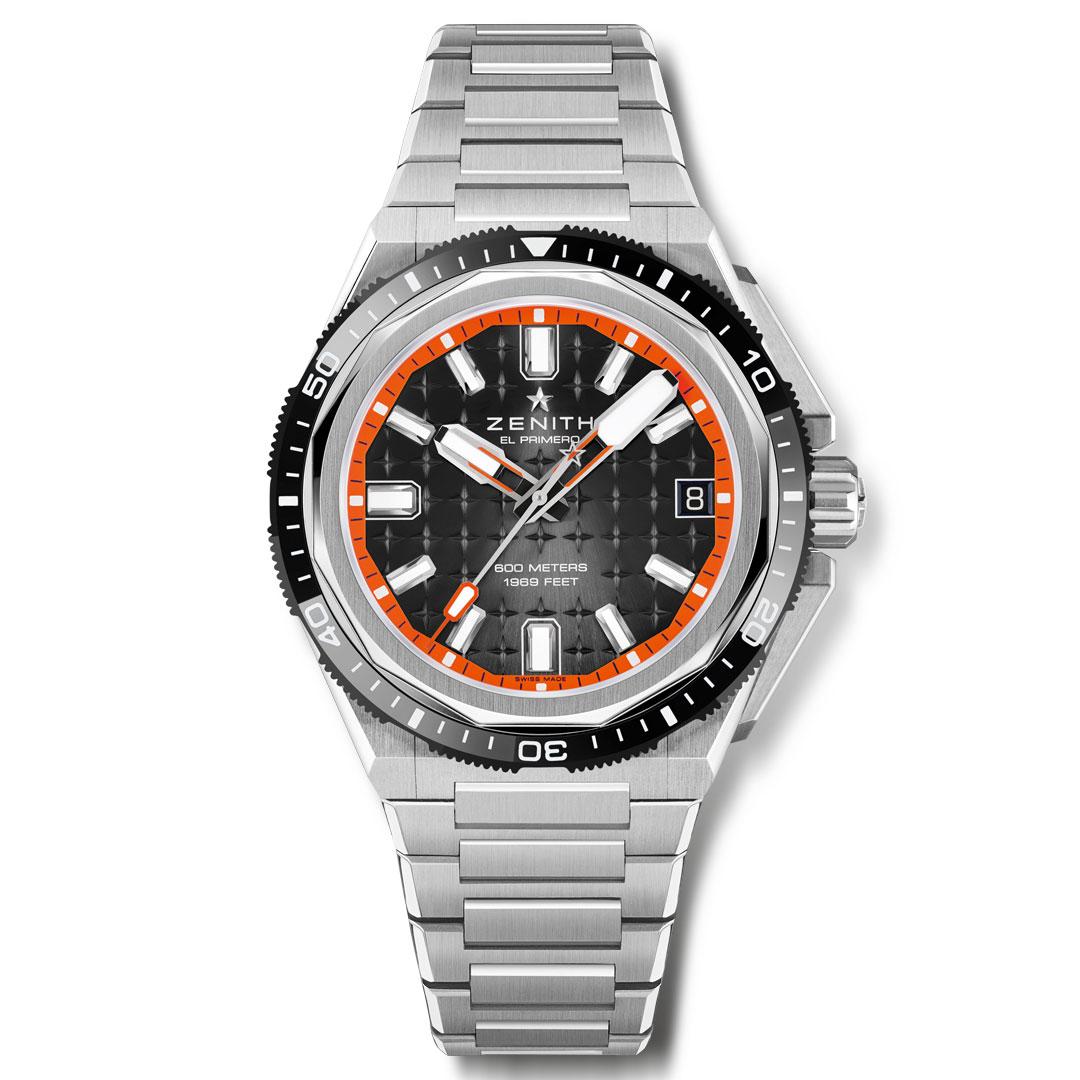 Zenith Defy Extreme Diver ref. 95.9600.3620/21-I300 black with titanium bracelet