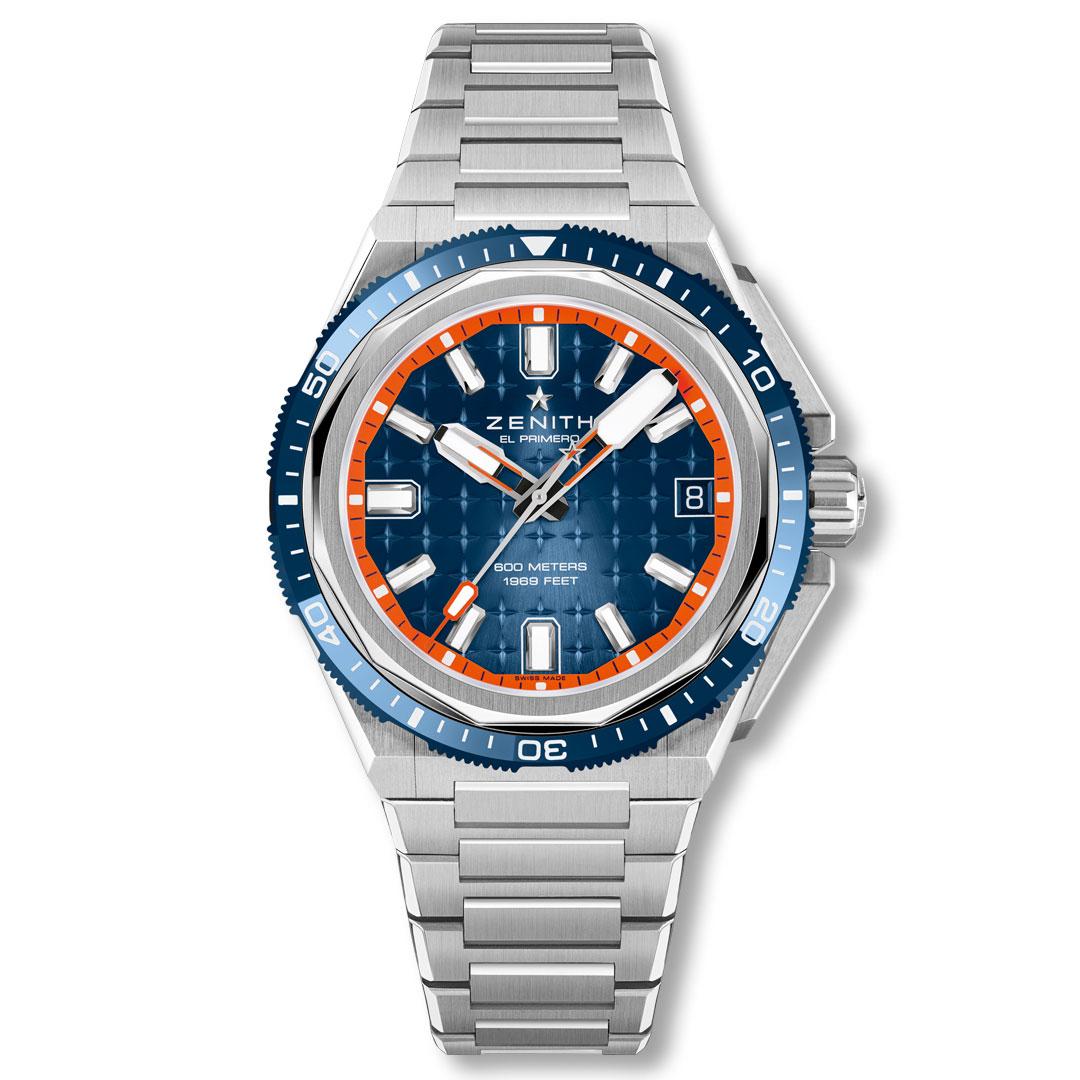 Zenith Defy Extreme Diver ref. 95.9600.3620/51-I301 blue with titanium bracelet