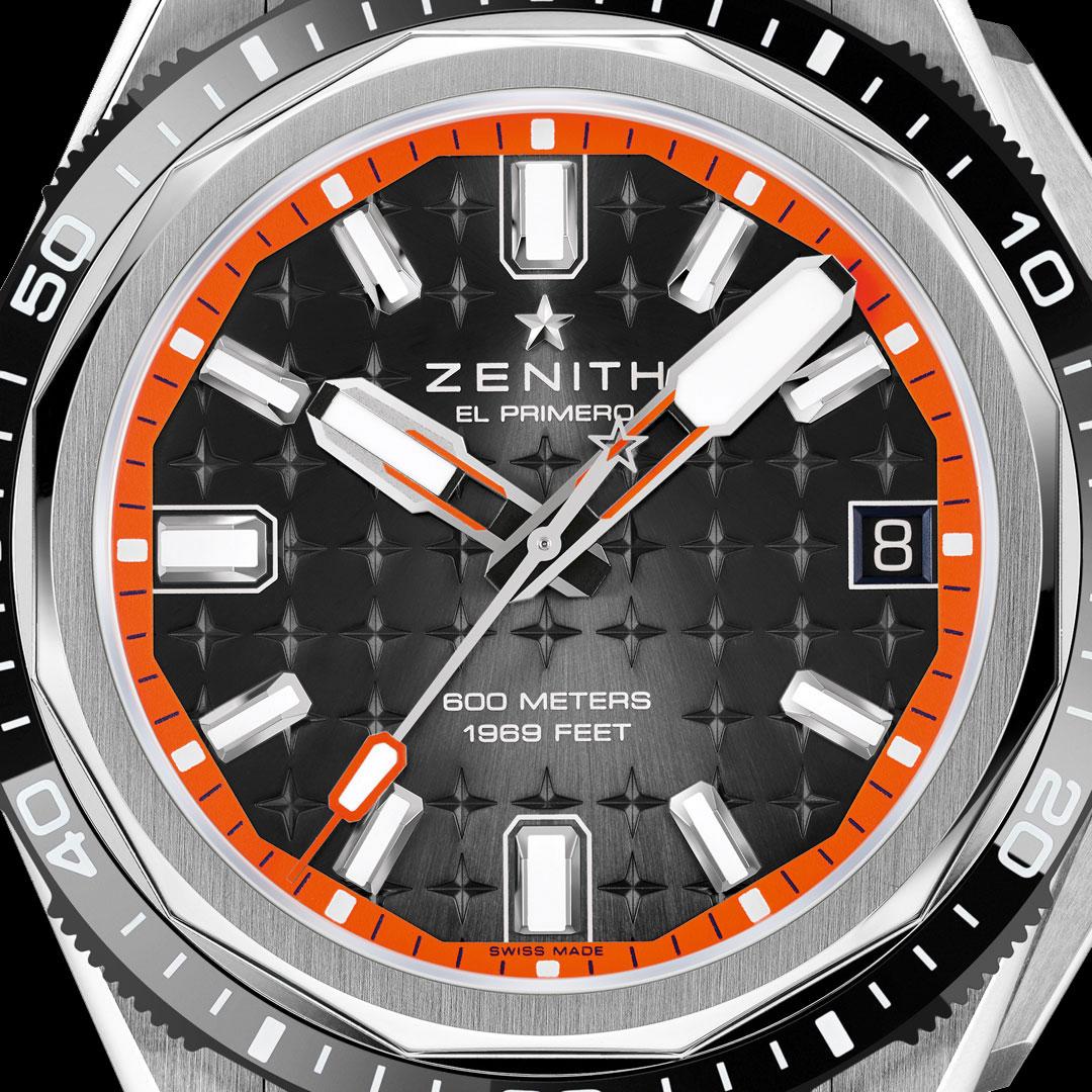 Zenith Defy Extreme Diver ref. 95.9600.3620 dial