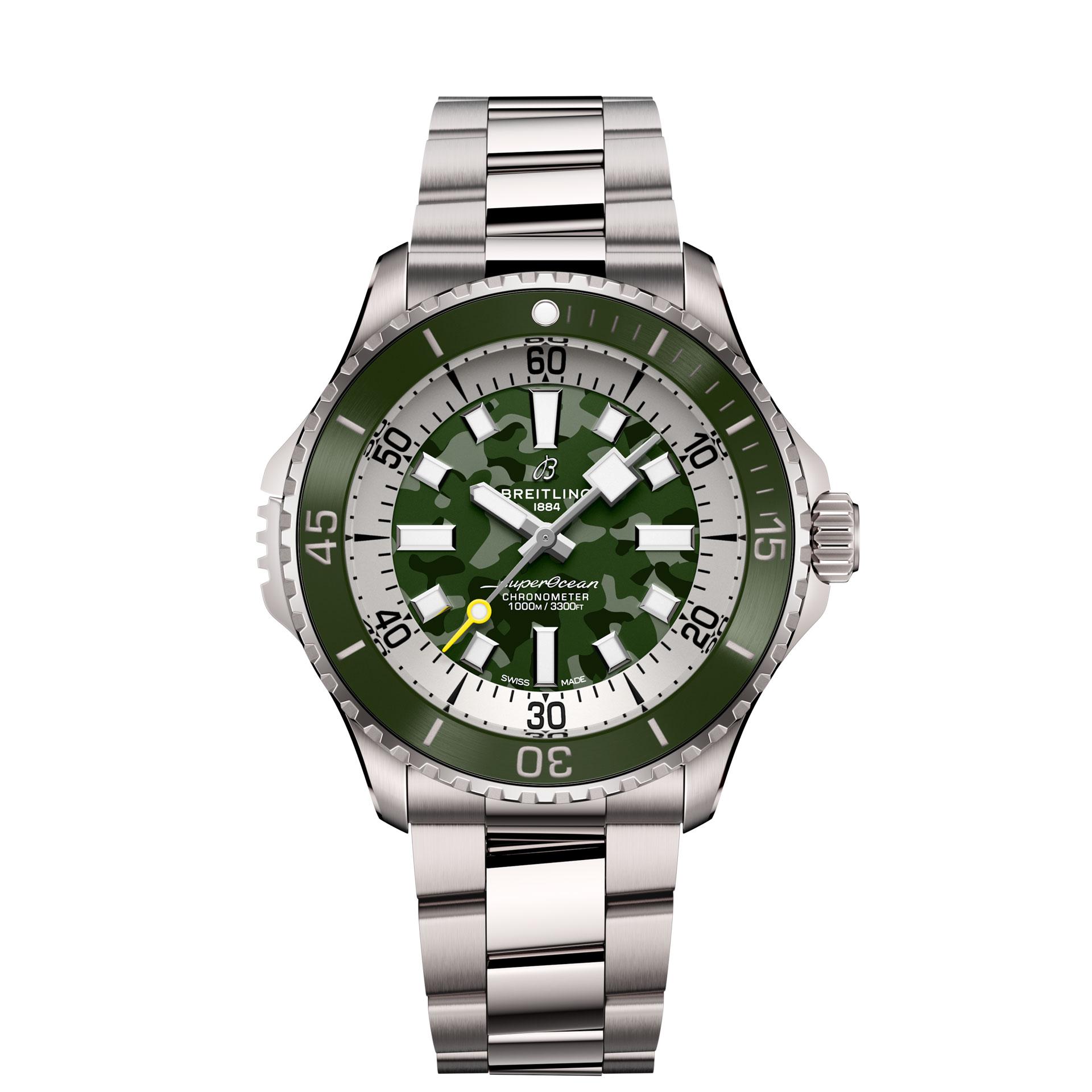 Breitling Superocean Automatic 46 Super Diver Camouflage Dial