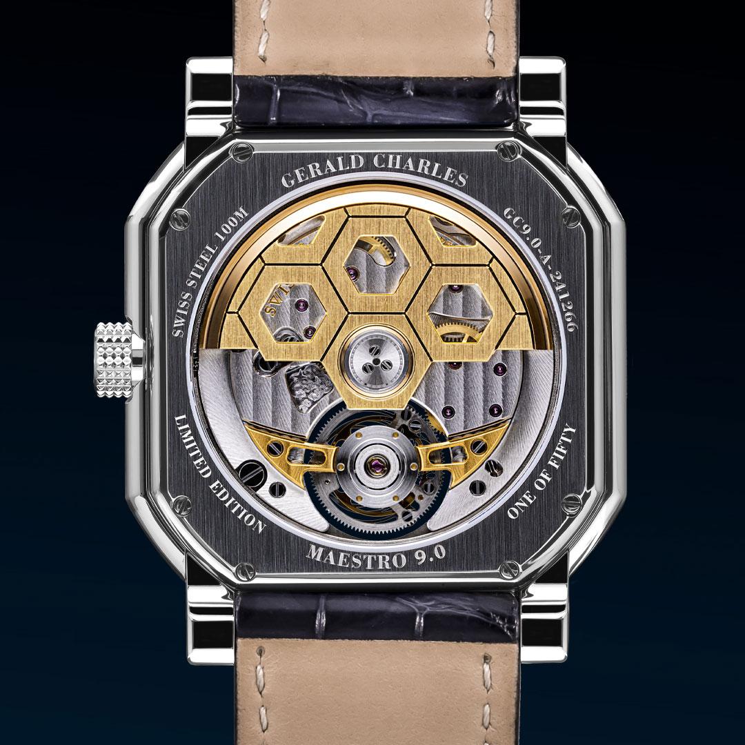 Gerald Charles Maestro 9.0 Roman Tourbillon ref. GC9.0-A-RT-5N back