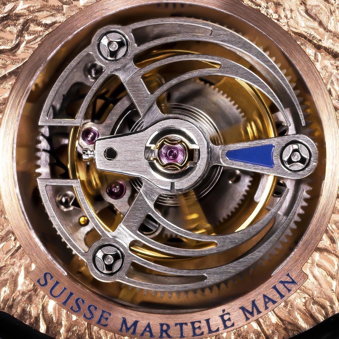 Gerald Charles Maestro 9.0 Roman Tourbillon ref. GC9.0-A-RT-5N cage