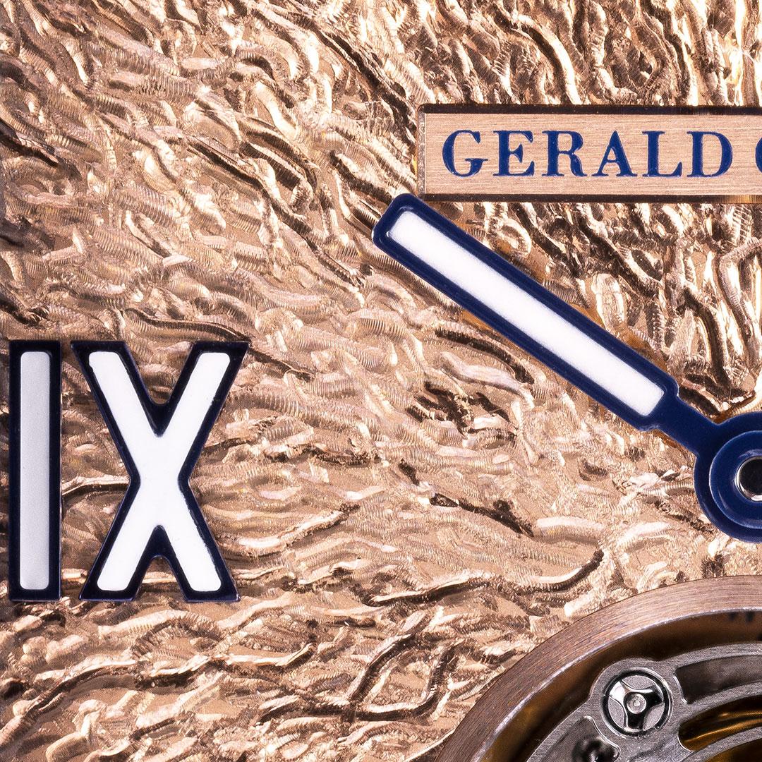 Gerald Charles Maestro 9.0 Roman Tourbillon ref. GC9.0-A-RT-5N dial gold