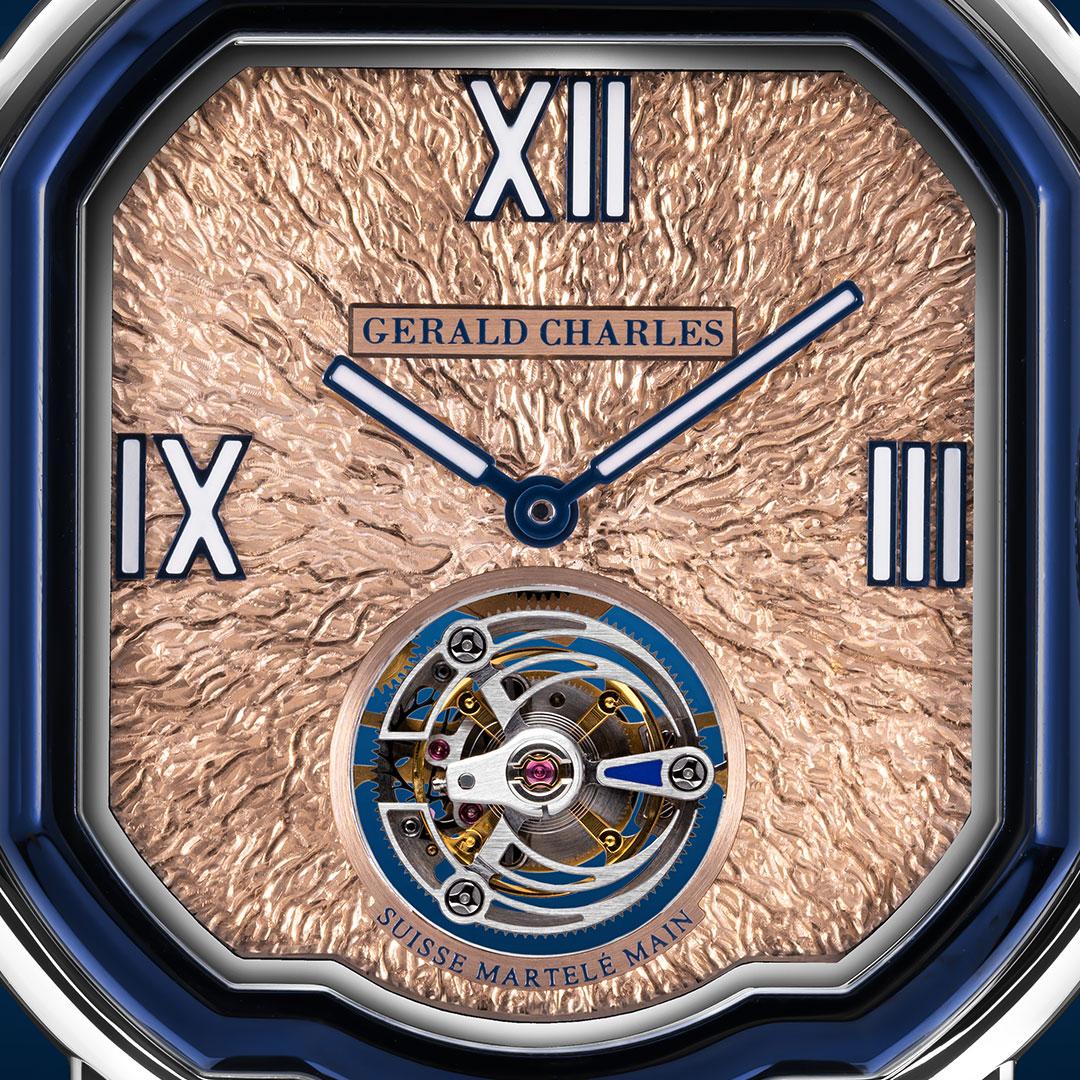 Gerald Charles Maestro 9.0 Roman Tourbillon ref. GC9.0-A-RT-5N dial