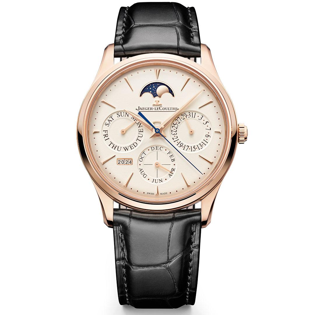 Jaeger-LeCoultre Master Ultra Thin Perpetual Calendar ref. Q1142510 eggshell on gold