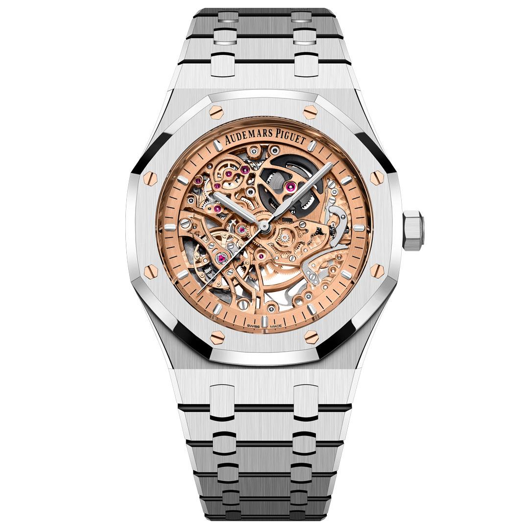 Audemars Piguet Royal Oak Double Balance Wheel Openworked 41 mm ref. 15407ST.OO.1220ST.02 (stainless steel)