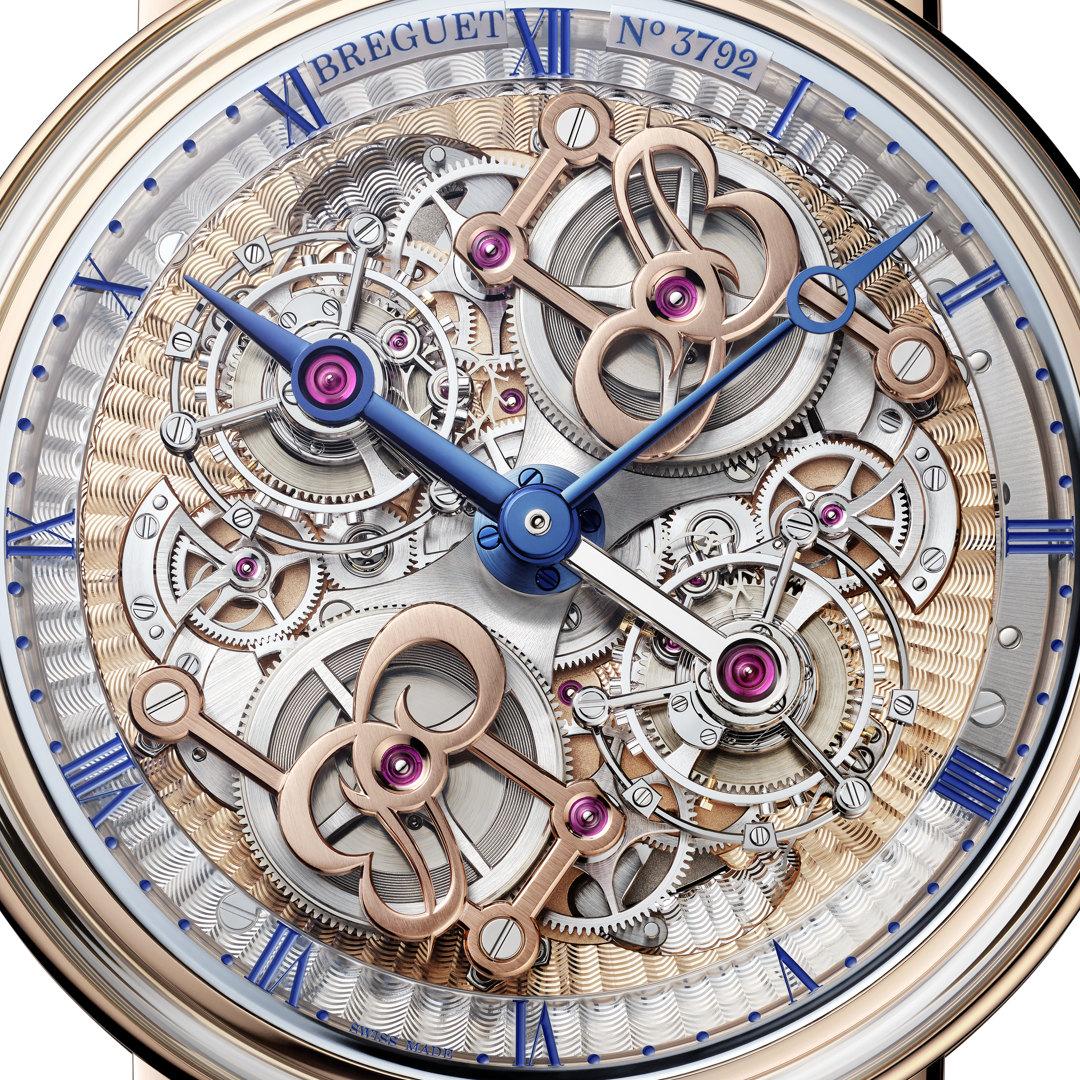 Breguet Classique Double Tourbillon Quai de l’Horloge 5345 ref. 5345BR/1S/5XU dial