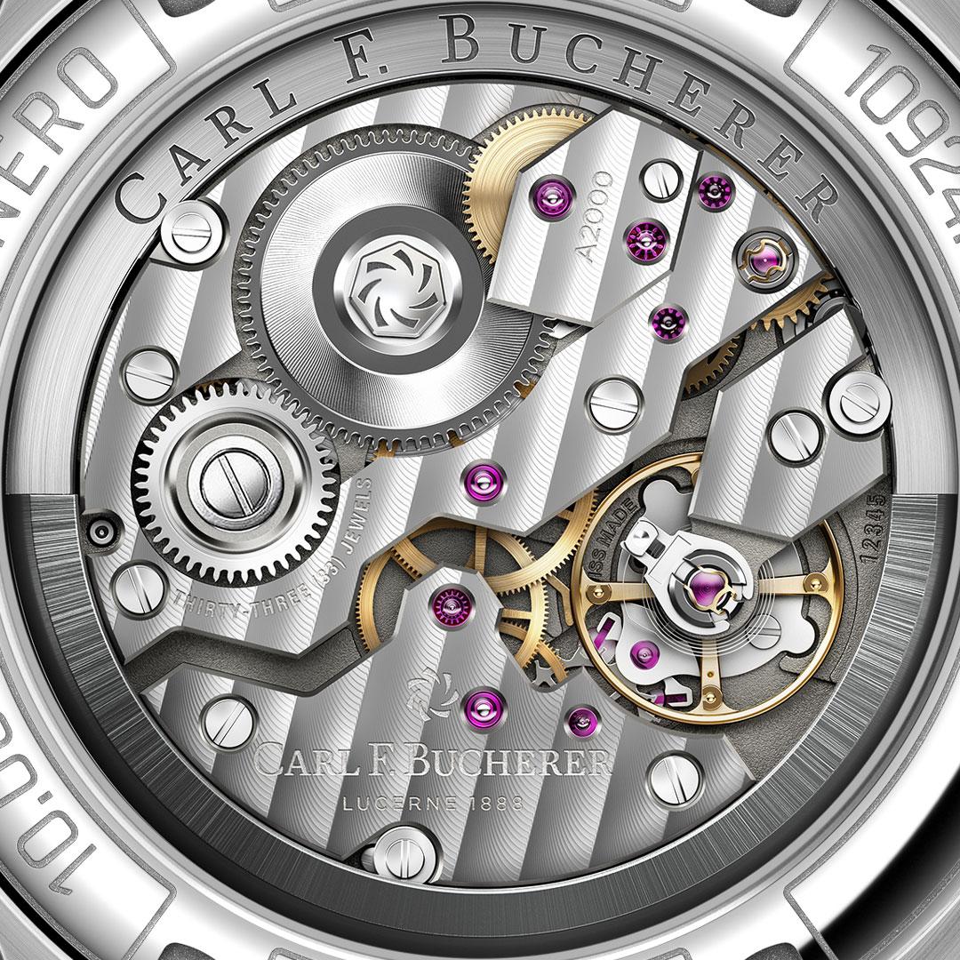 Carl F. Bucherer Manero Peripheral 40 mm ref. 00.10924.08 movement caliber CFB A2050