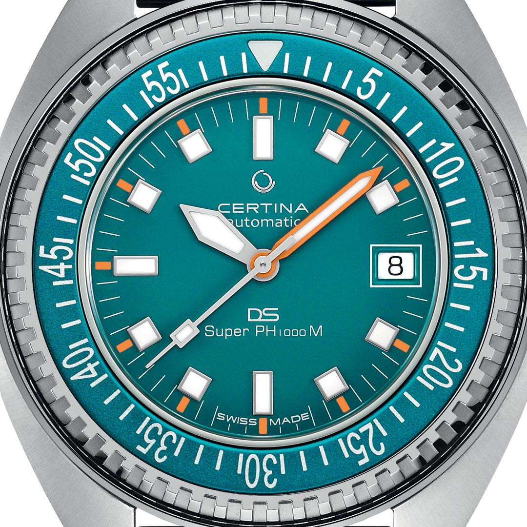 Certina DS Super PH1000M STC ref. C024.907.17.041.10 dial