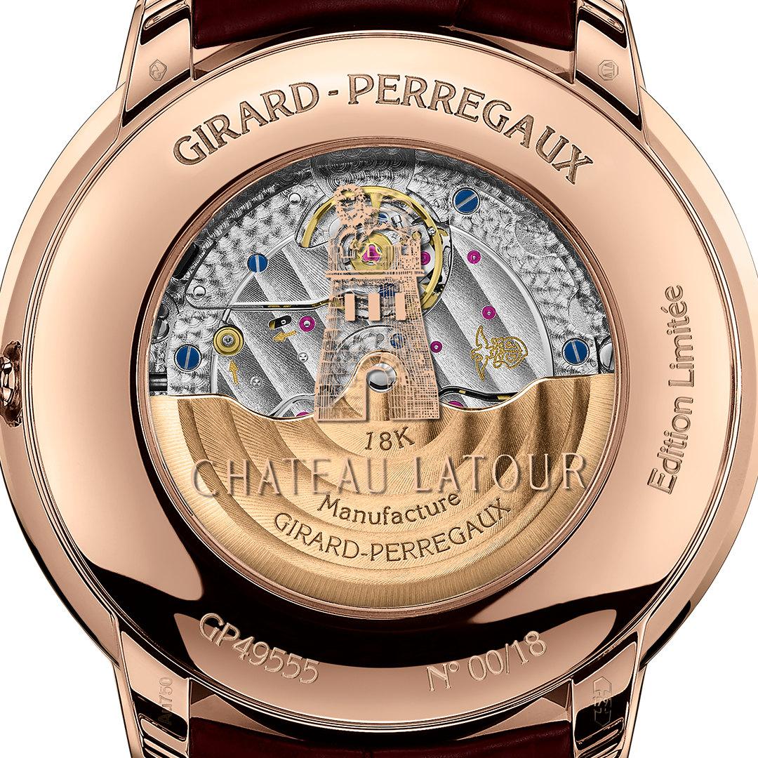 Girard-Perregaux 1966 Château Latour Edition ref. 49555-52-3160-2GC back