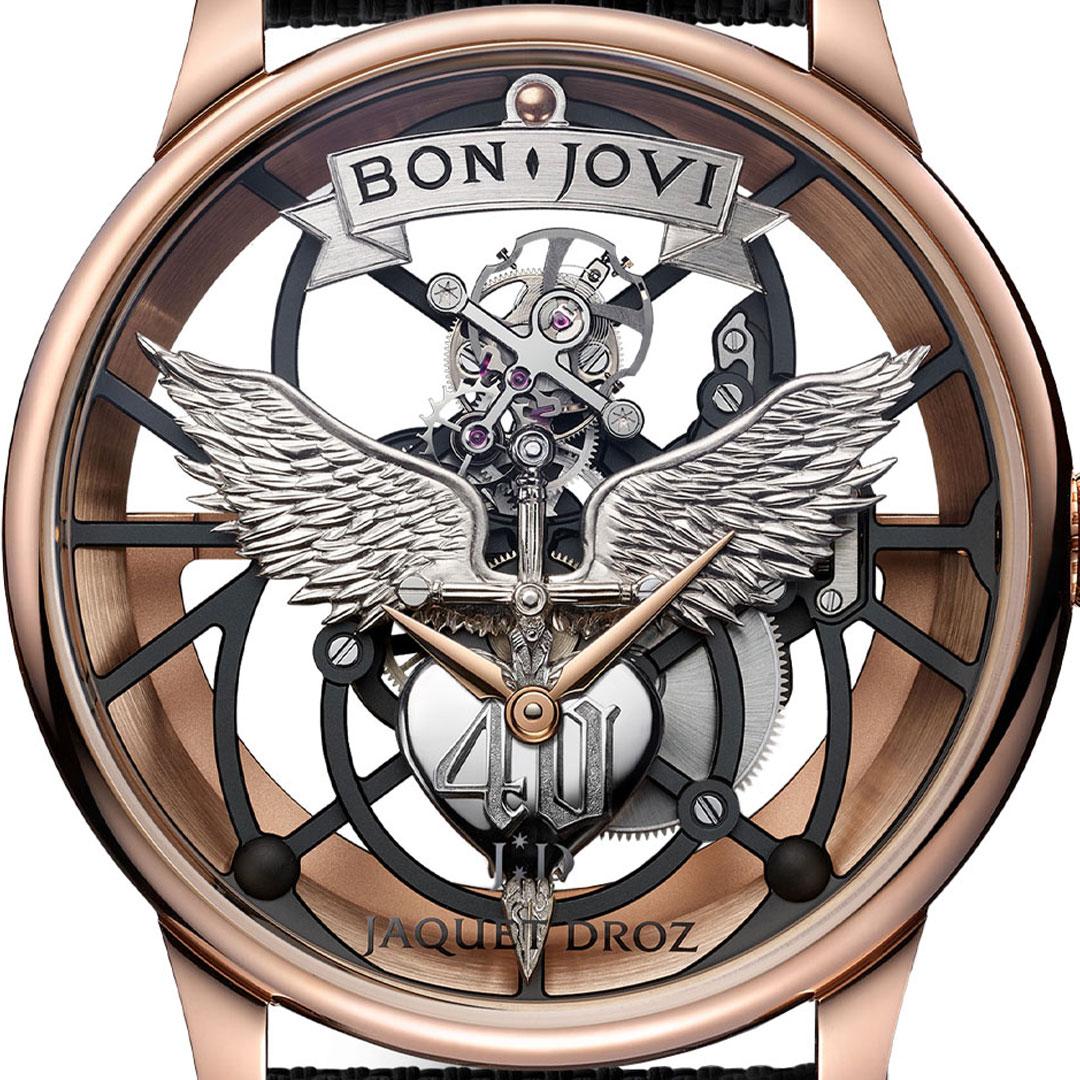 Jaquet Droz Tourbillon Skelet Red Gold - Bon Jovi ref. J0135230061 dial