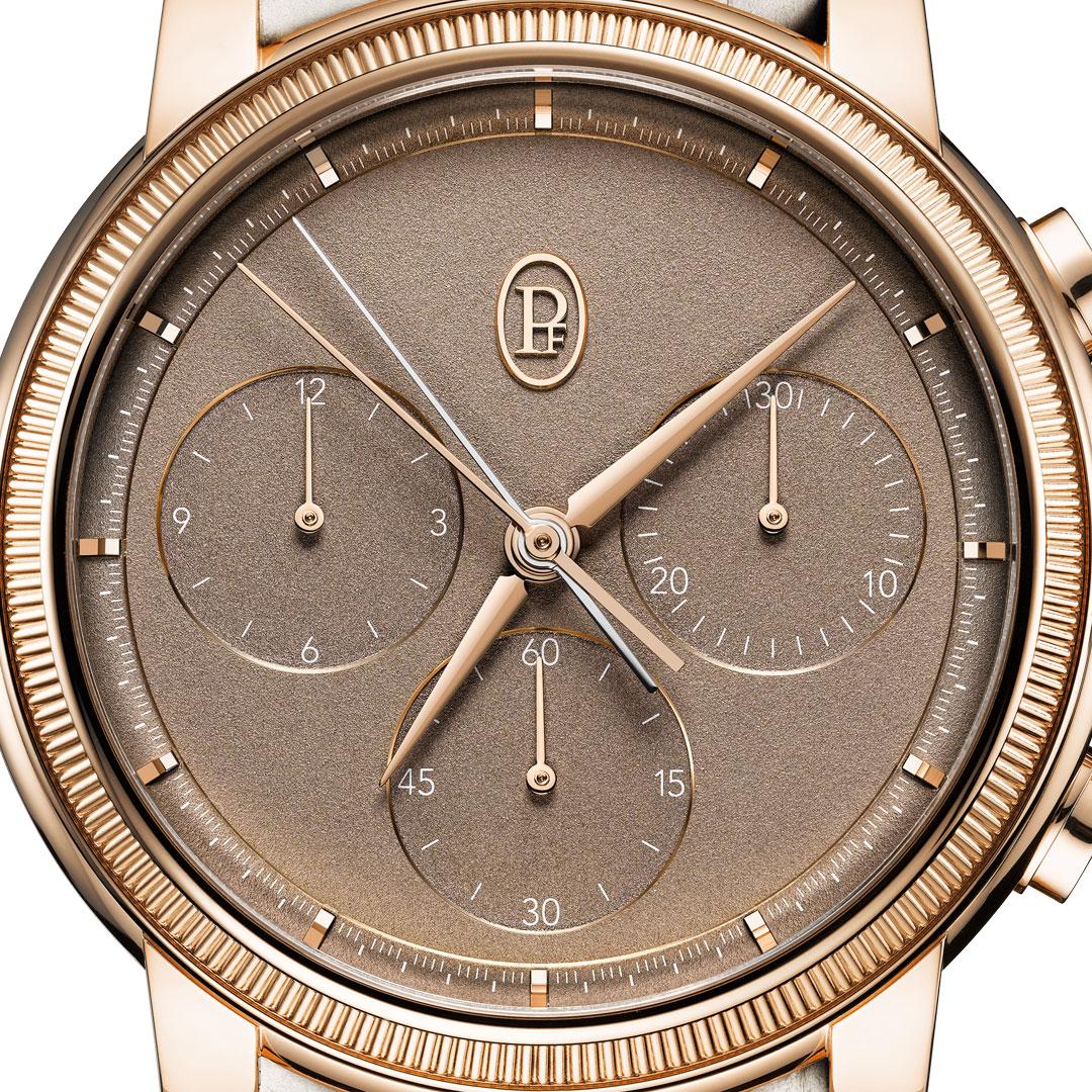 Parmigiani Fleurier Toric Chronograph Rattrapante Rose Gold ref. PFH951-2010001-300181 dial