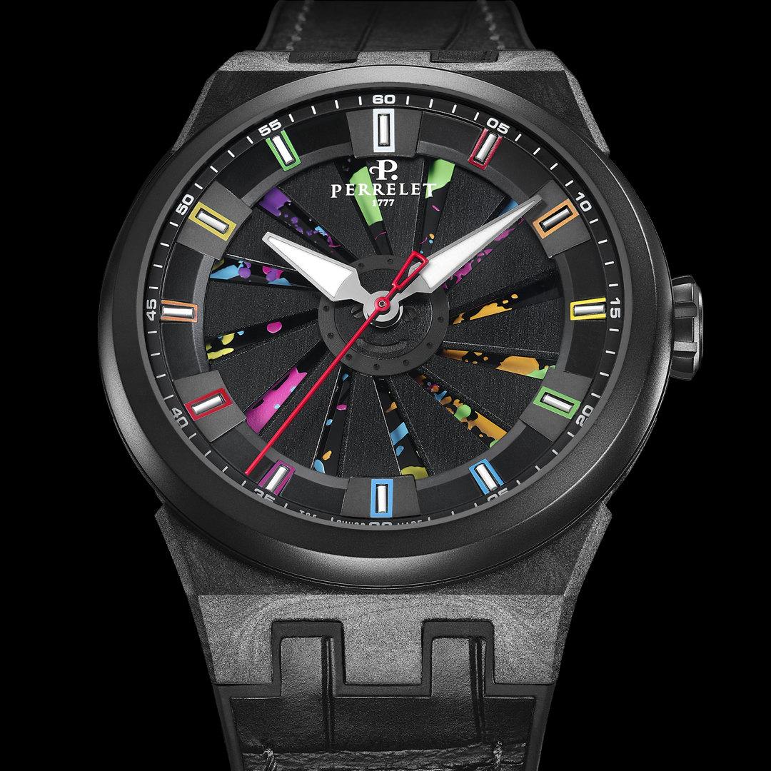 Perrelet Turbine Splash ref. A8003/2 dial