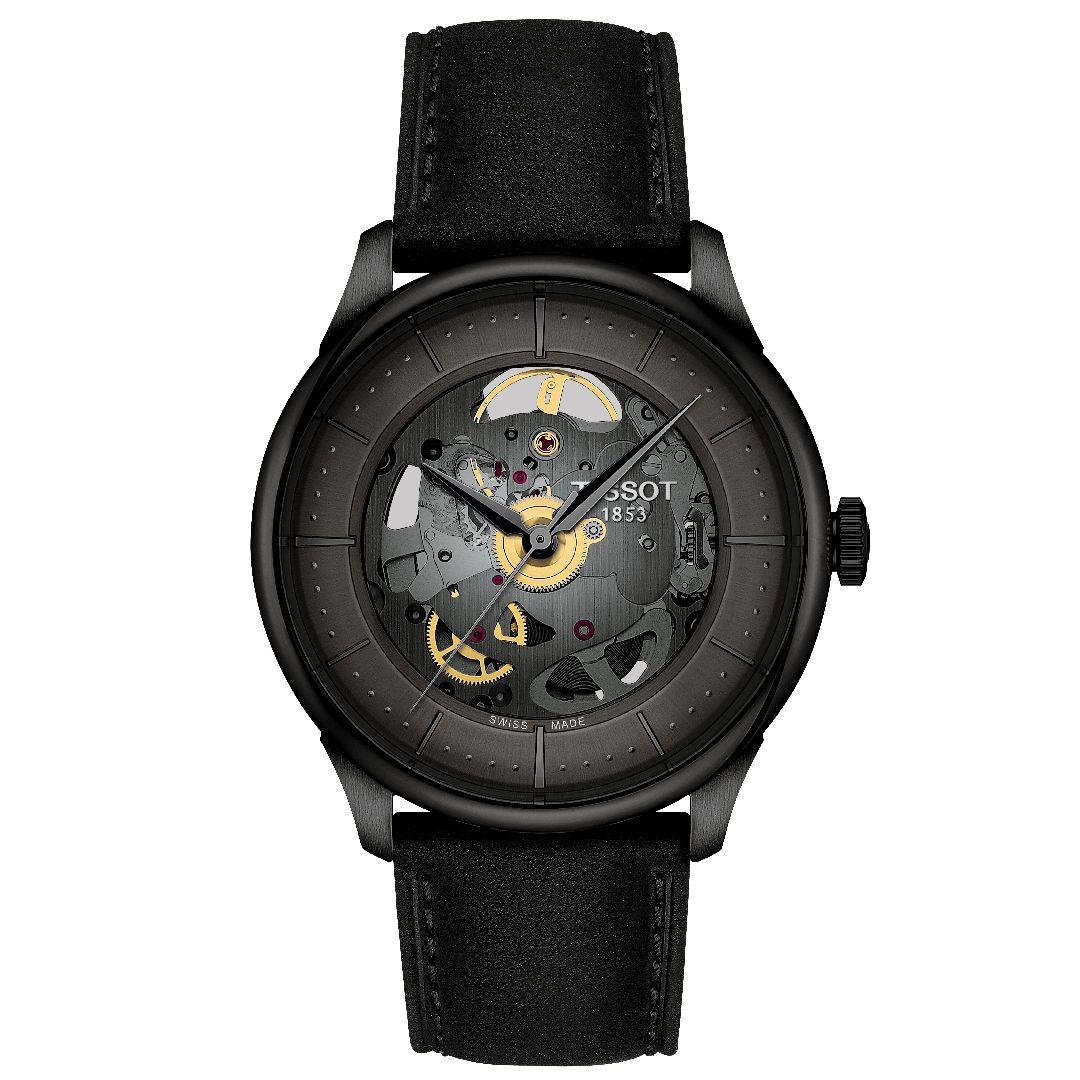 Tissot Chemin des Tourelles Skeleton ref. T139.836.36.441.00 (black dial)