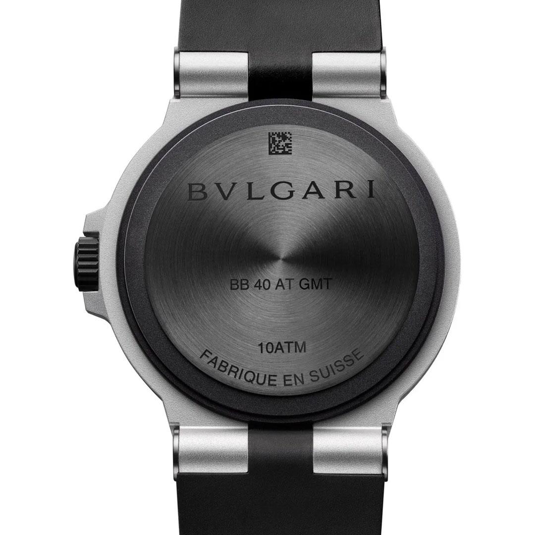 Bvlgari Aluminium GMT Black ref. 103963 back