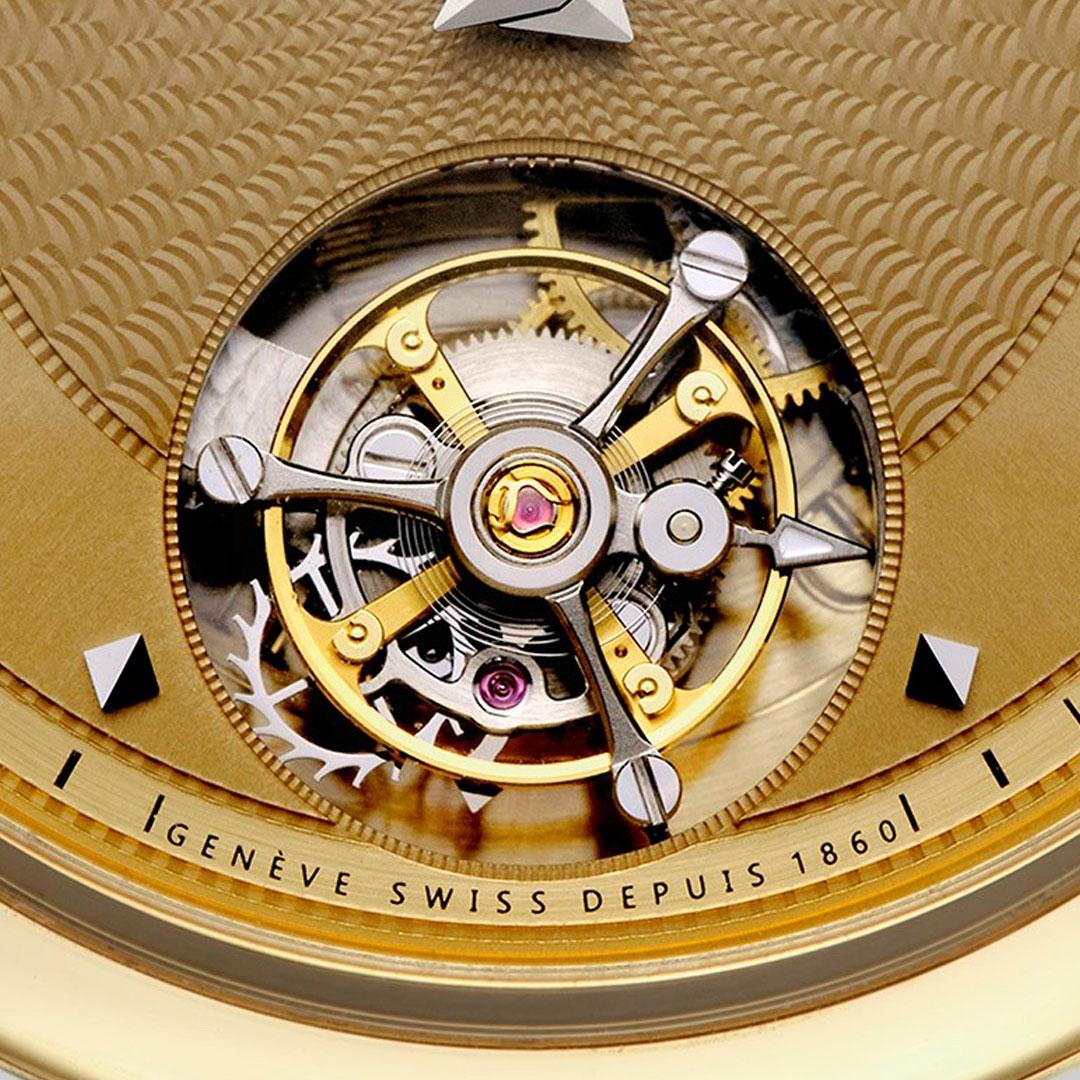 Chopard L.U.C 1860 Flying Tourbillon ref. 161990-0001 bridge