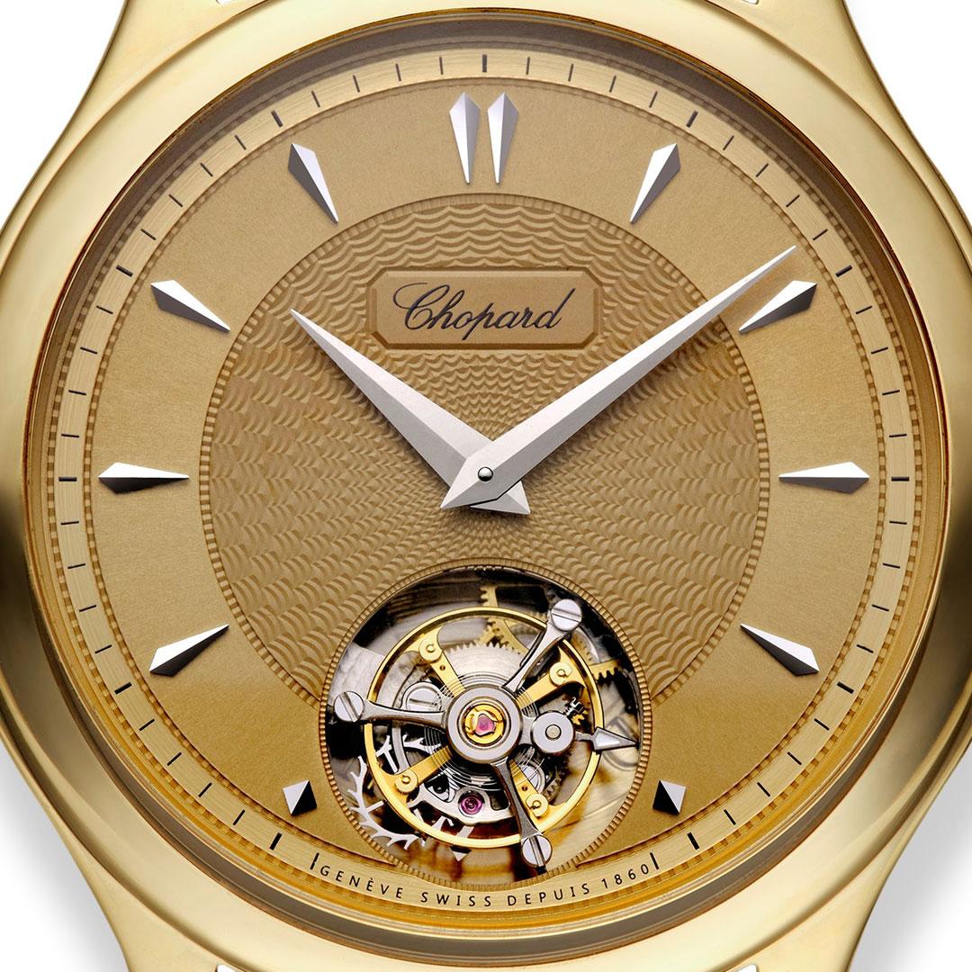 Chopard L.U.C 1860 Flying Tourbillon ref. 161990-0001 dial