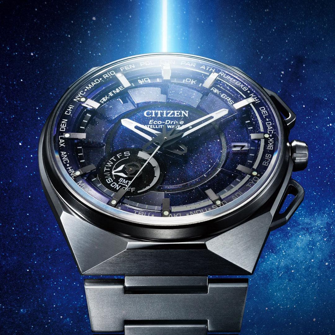 Citizen Satellite Wave X ref. CC3097-52L (blue) top