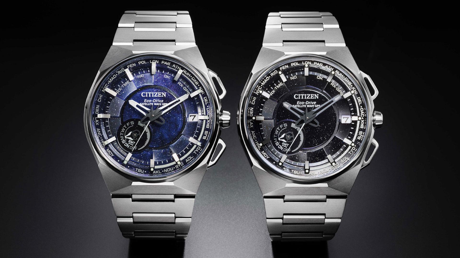 Citizen Satellite Wave X ref. CC3097-52E (black) and CC3097-52L (blue)