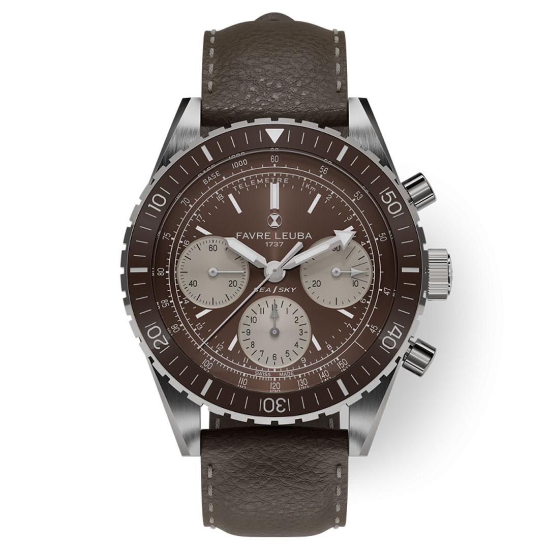 Favre Leuba Sea Sky Chronograph ref. 00.20212.112.05.105 (brown)